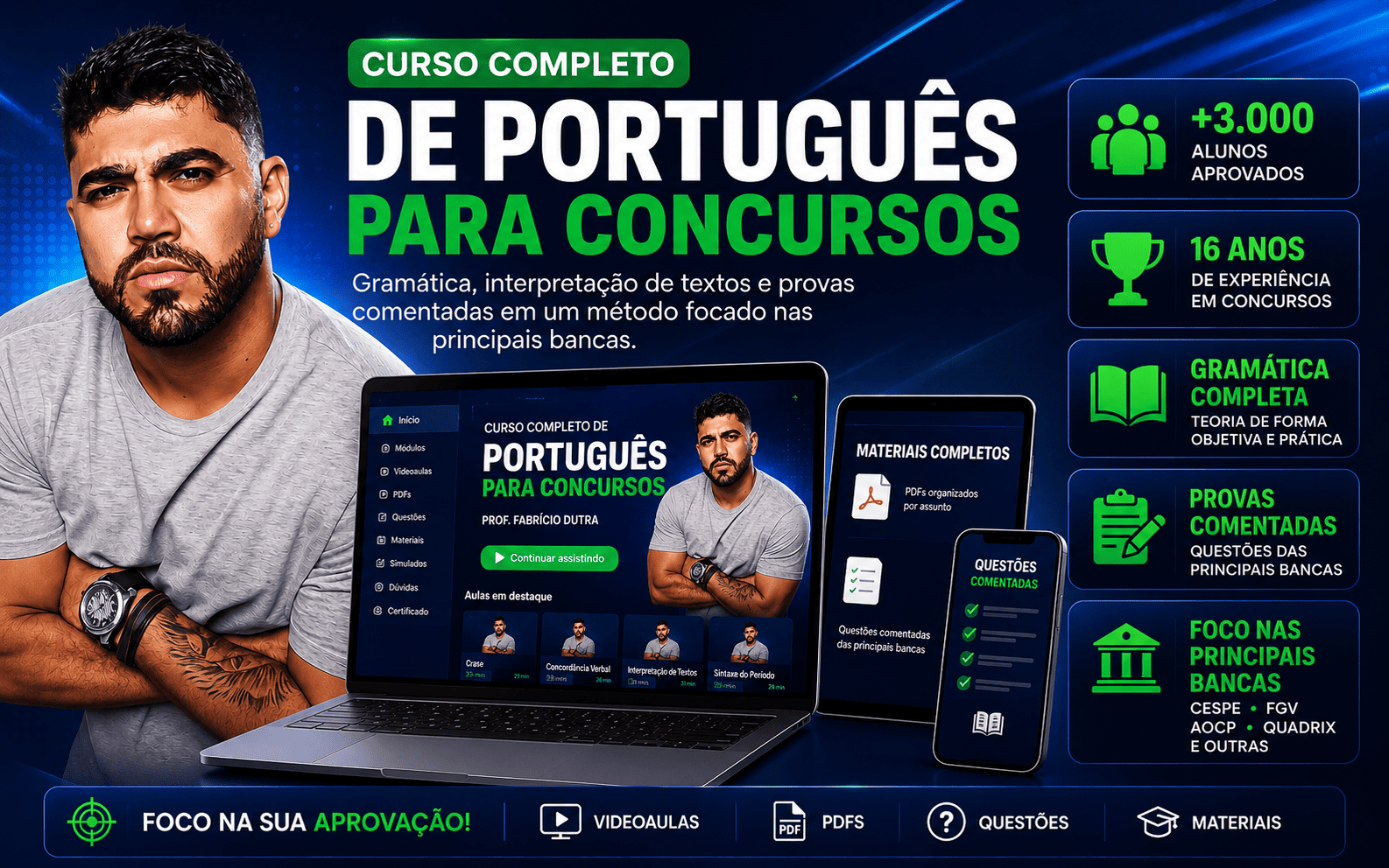 Curso Completo de Português para Concursos